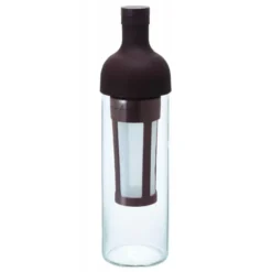 Bouteille En Verre Bouchon Marron Pour Café Glacé - 75cl