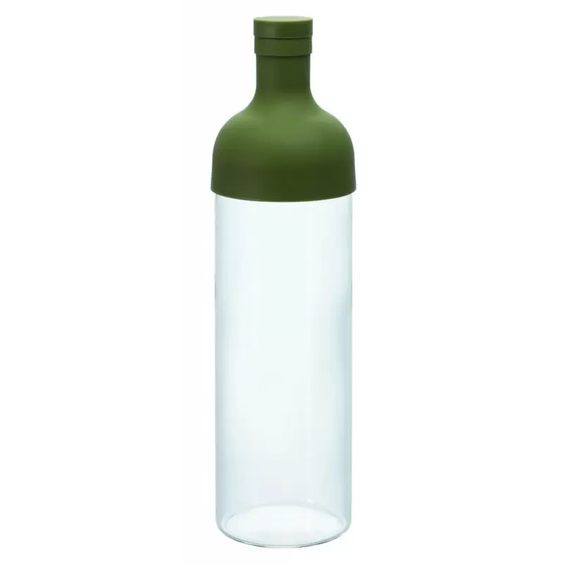 Bouteille En Verre Bouchon Vert Avec Filtre à Thé - 750ml 3 Bouteille En Verre Bouchon Vert Avec Filtre à Thé - 750ml