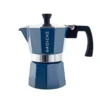 Cafetière Italienne Milano Bleu 3 Tasses - 150ml 1 Cafetière Italienne Milano Bleu 3 Tasses - 150ml -Café Offres Boutique cafetiere italienne milano bleu 3 tasses 150ml