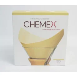 Filtre Papier Naturel Pour Chemex 6 Tasses - 100 Unités