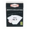 Filtres Moccamaster N°4 - 100 Unités