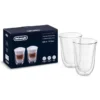 Set De 2 Tasses Latte Macchiatto Delonghi - 33cl -Café Offres Boutique lot de 2 tasses latte macchiatto de longhi 22 cl